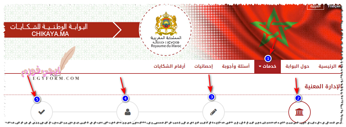 البوابة الوطنية للشكايات